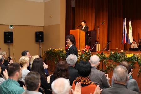 Predsednik Republike Slovenije Borut Pahor na prireditvi ob mednarodnem dnevu maternega jezika na Razkrižju 16